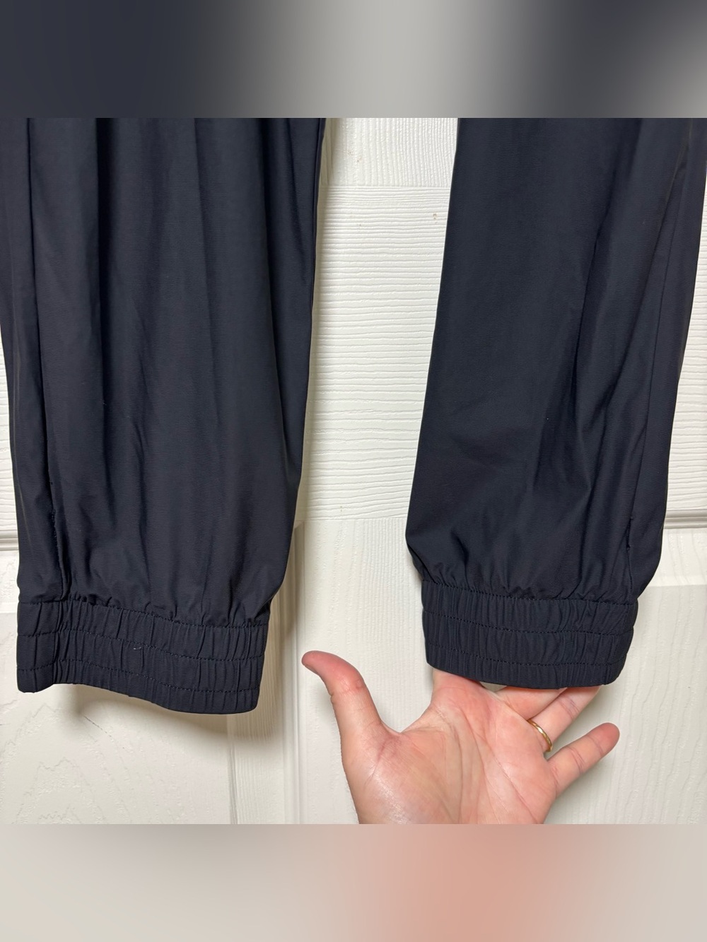 Adidas Golf Essential Joggers Men's Medium Black Performance Active Logo Pockets - Picture 10 of 10